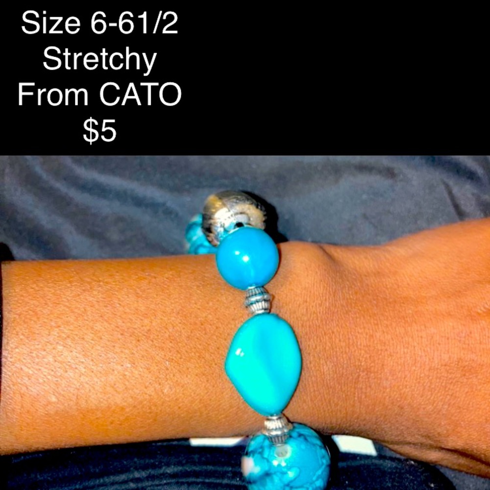 Turquoise Stretchy Bracelet